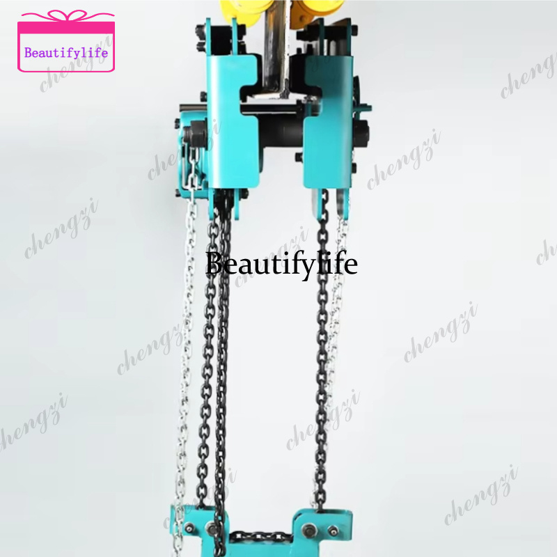 Heavy Equipment Lift - رافعة يدوية بسلسلة مزدوجة منخفضة الارتفاع