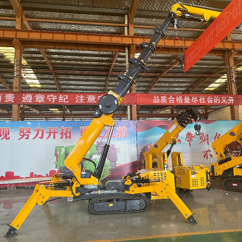 رافعة عنكبوتية صغيرة مدمجة تعم - مراجعة Heavy Equipment Lift وسعره