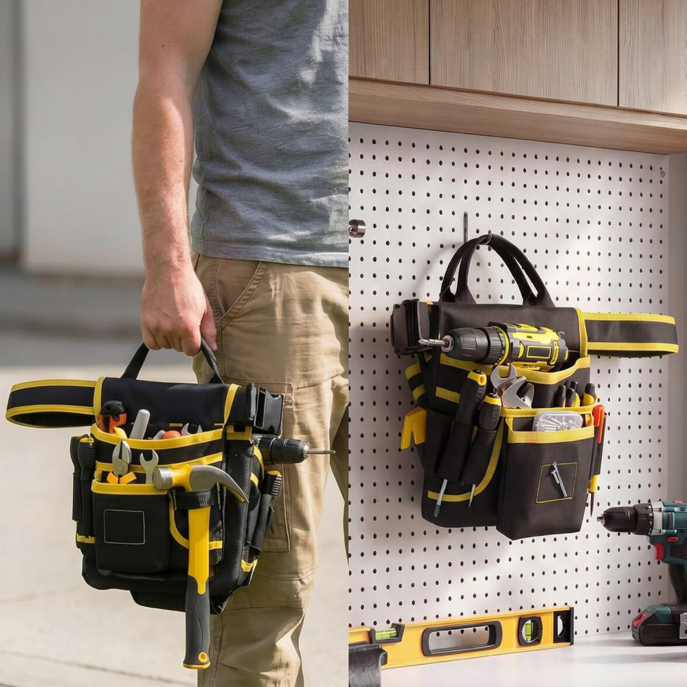 حقيبة تنظيم أدوات متينة، مصنوع - مراجعة Heavy Equipment Electrician وسعره