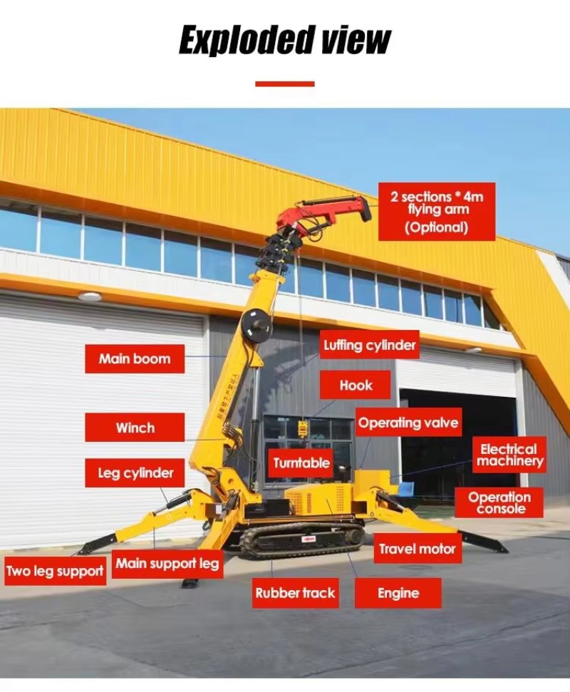 رافعة عنكبوتية هيدروليكية 8 طن - مراجعة Heavy Equipment Lift وسعره
